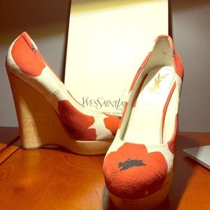 Yves St Laurent Wedges